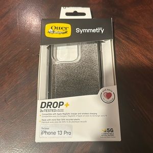 Otterbox Symmetry Black and Clear Ombré Spray Paint IPhone 13 Pro Case